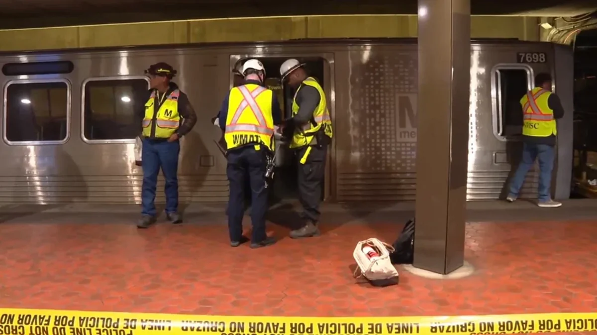 Vaşinqton metrosunda qəza: 11 nəfər xəsarət alıb