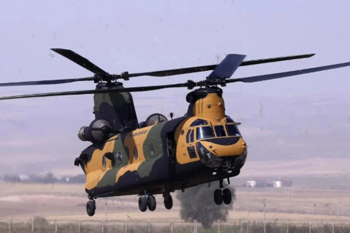 Türkiyədə hərbi helikopter qəzaya uğrayıb