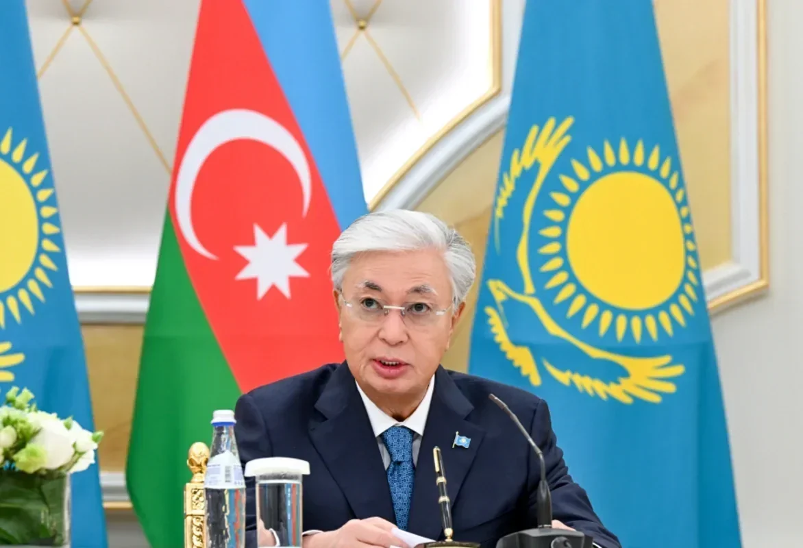Tokayev: “Xəzər regionunda hərbi güc tətbiqi qadağan olunmalıdır”