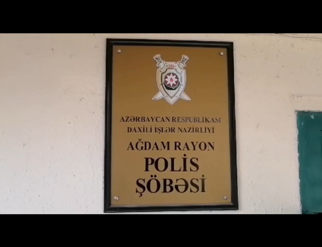 Ağdamda polis kabel oğrusunu saxlayıb